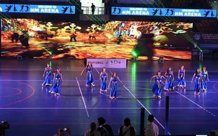 افتتاح رائع يشعل بطولة إفريقيا لشباب الكرة الطائرة تحت 20 عامًا في القاهرة