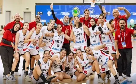 منتخب مصر للناشئات تحت 17 عامًا يتأهل لكأس العالم في كرة السلة