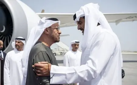 محمد بن زايد يزور الدوحة في خطوة تضامنية مع قطر بعد الهجوم الإسرائيلي