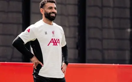 محمد صلاح يسعى لتحقيق 3 أرقام قياسية جديدة في مواجهة ليفربول ضد بيرنلي