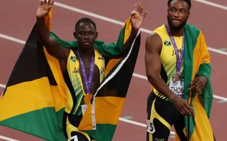 بولت الصغير يفوز بذهبية 100 متر وتأهل مميز لسلوى وبسنت في سباق 400 متر