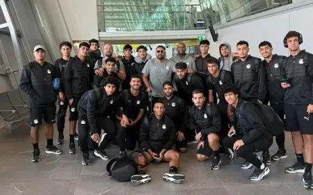 وصول بعثة منتخب الشباب إلى تشيلي بعد رحلة جوية امتدت 26 ساعة