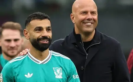 محمد صلاح يواصل تحطيم الأرقام القياسية مع ليفربول ويعزز مكانته الأسطورية