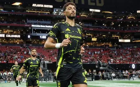 وسام أبو علي يعبر عن فخره بعد تسجيل هدفه الأول مع كولومبوس كرو وتحقيق الفوز للفريق