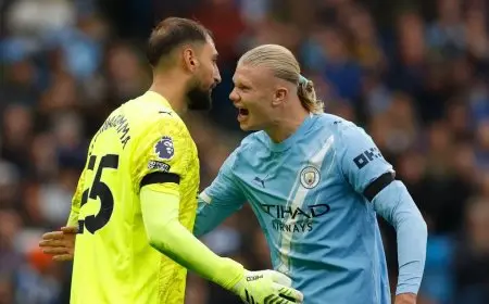 هالاند يشيد بدوناروما المذهل ويكشف عن حماس سيتي المتزايد في ديربي مانشستر