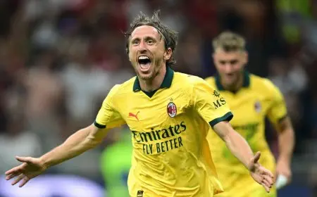 مودريتش يتألق ويقود ميلان لانتصار تاريخي على بولونيا وتحطيم الأرقام القياسية