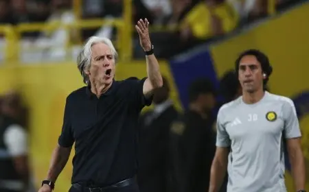 جورجي جيسوس: قلق حول التنظيم الدفاعي للنصر في مرحلة البناء