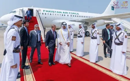 رئيس وزراء باكستان يزور الدوحة لحضور القمة العربية الإسلامية