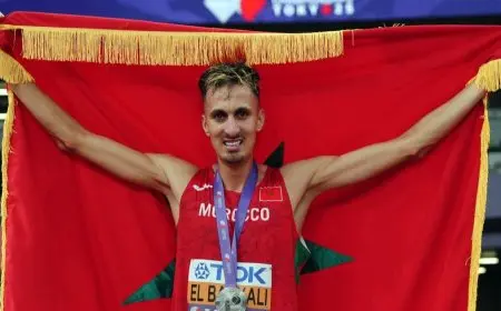 تصريحات البقالي بعد فوزه بالميدالية الفضية في بطولة العالم لألعاب القوى