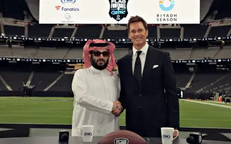 حدث غير مسبوق في كرة القدم الأمريكية تستضيفه الرياض بمشاركة الأسطورة برادي