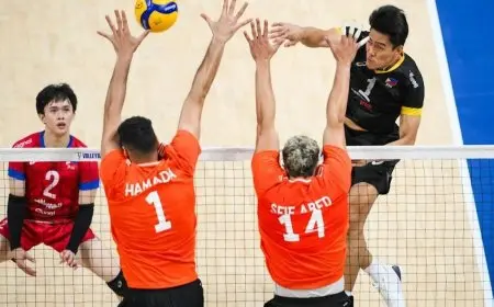 هزيمة مصر أمام الفلبين في بطولة العالم للكرة الطائرة