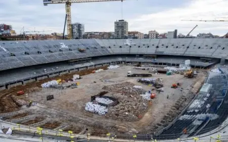 برشلونة يواجه خيتافي على ملعب كرويف بعد إغلاق كامب نو للتجديدات