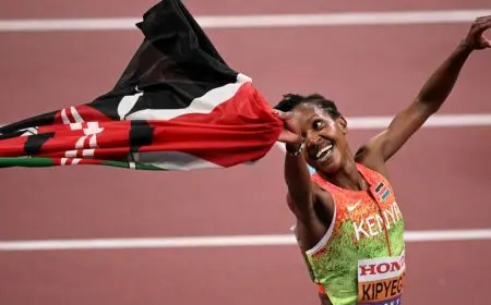 كيبيغون تهيمن على سباق 1500م في بطولة العالم وتحقق رقم الكروج القياسي