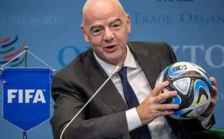 إنفانتينو يهنئ فريق بيراميدز بفوزه على أوكلاند سيتي في كأس إنتركونتيننتال