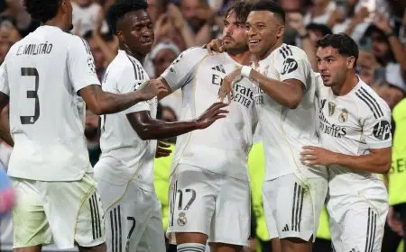 ثنائية مبابي تضيء طريق ريال مدريد المنقوص للانتصار على مارسيليا