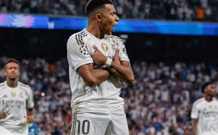 مبابي يسعى لزيادة أهدافه ويشارك برأيه حول شرعية ركلة الجزاء الثانية