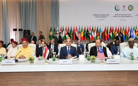 أحمد موسى: رسائل تحذيرية ونارية قوية في كلمة الرئيس السيسي بقمة الدوحة