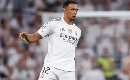 تعرف على عدد المباريات التي سيغيب فيها أرنولد مدافع ريال مدريد