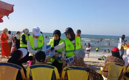 صندوق مكافحة الإدمان يطلق أنشطة توعوية مبتكرة لرفع وعي المصطافين في الشواطئ المصرية