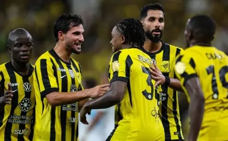 كل ما تحتاج معرفته عن إحصاءات وأرقام مباراة النجمة والاتحاد في دوري روشن السعودي