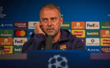 هانزي فليك يؤكد: هدفنا تعويض الإخفاق ونيوكاسل يشكل خطورة في الكرات الثانية