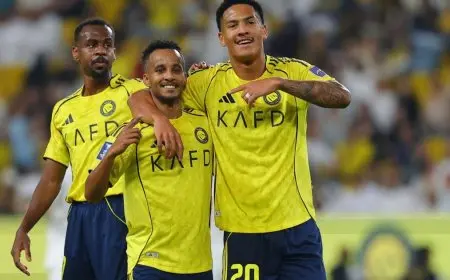 النصر يبدأ مشواره في دوري أبطال آسيا بفوز ساحق بخماسية رغم غياب النجم رونالدو