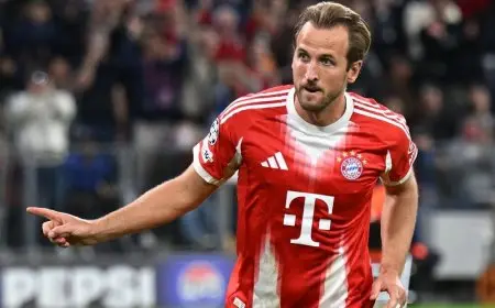 كين يحتفل ببداية بايرن ميونيخ الرائعة وينضم إلى أساطير مثل رونالدو ونيمار