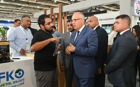 وزير الري يفتتح فعاليات اليوم الثاني من معرض صحاري لملف المياه والري