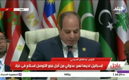 رسالة الرئيس السيسي تحفز المعارضة في إسرائيل لمطالبة بتغيير نتنياهو ومحمد عبود يعلق