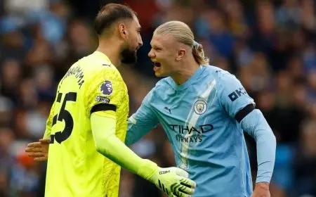 توقعات تشكيلة مانشستر سيتي في مواجهة نابولي بدوري الأبطال الأوروبي