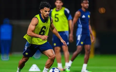 النصر السعودي يعلن تفاصيل إصابة نجم الفريق سعد الناصر