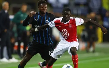 بروج يفاجئ موناكو وليفركوزن يهرب من كمين كوبنهاغن بدوري أبطال أوروبا