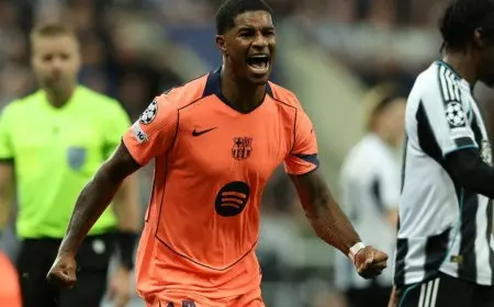 راشفورد يتألق وبرشلونة يعذب نيوكاسل بانطلاقة قوية في دوري أبطال أوروبا