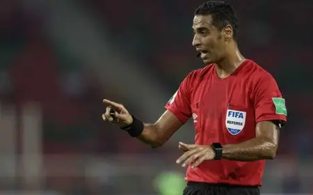 أمين عمر يقود تحكيم مواجهة الإسماعيلي والزمالك في الدوري المصري