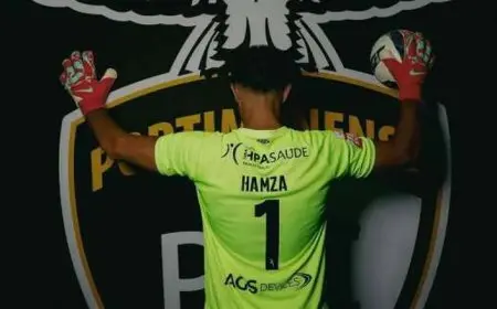 المصري يقترب من التعاقد مع حمزة علاء نجم حراسة الأهلي السابق