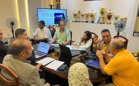 اللجنة البارالمبية تبحث جاهزية بطولة العالم لرفع الأثقال