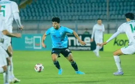 نتيجة مثيرة في الشوط الأول: المصري وغزل المحلة يتعادلان في الدوري