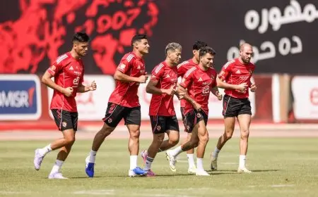كل ما تريد معرفته عن تمرين الأهلي اليوم تحضيرا لمواجهة سيراميكا كليوباترا في الدوري