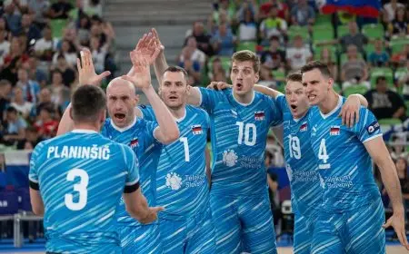 منتخب سلوفينيا يتألق ويصعد لدور الـ16 في مونديال الطائرة بعد فوزه على ألمانيا