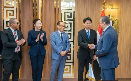 وزير الإنتاج الحربي يوقع مذكرة تفاهم هامة مع شركة ميزوها اليابانية لتعزيز التعاون