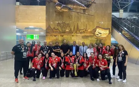 وزير الرياضة يحتفي بمنتخب الشابات أبطال إفريقيا بحضور مجلس اليد اليوم