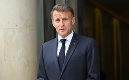 ماكرون يعلن اعترافه بدولة فلسطين الاثنين المقبل في نيويورك