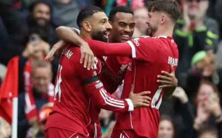 هدف رائع واحتفال مبهر صلاح يواصل تألقه في قائمة ملوك الأسيست