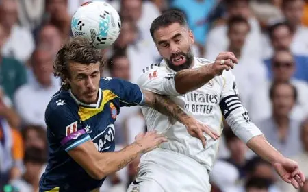 كارفاخال يقدّم اعتذاره لجمهور ريال مدريد ويكشف سر قوة تسديداته