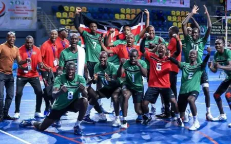 كينيا تحقق البرونزية في بطولة إفريقيا لشباب الكرة الطائرة