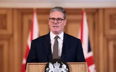 رئيس وزراء بريطانيا يعلن اعتراف بلاده بدولة فلسطين لإنعاش فرص السلام في المنطقة