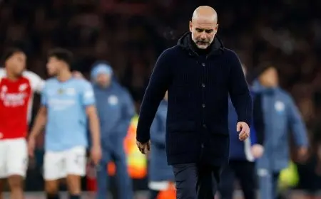 التشكيلة الأساسية لسيتي وأرسنال في قمة الدوري الإنجليزي الممتاز