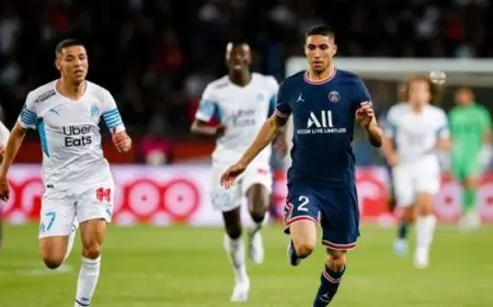 تأجيل مواجهة الكلاسيكو الفرنسي بين مارسيليا وباريس سان جيرمان