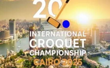 غدًا مؤتمر صحفي لاتحاد الكروكيه يكشف تفاصيل بطولة مصر الدولية المرتقبة