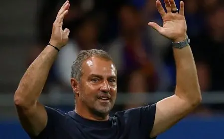 تعليق فليك على اعتداء خيتافي على برشلونة وإصابة فيرمين